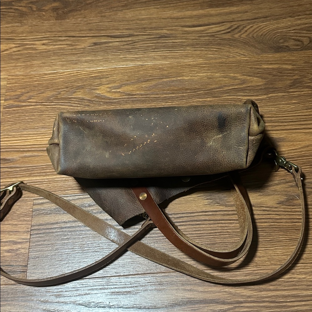 KMM & Co. Sesame Double Shot Mini Tote + Crossbody Strap USA - Picture 7 of 10